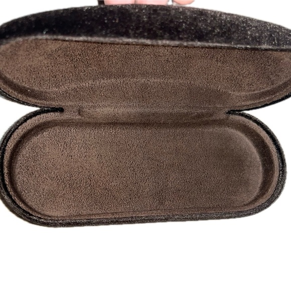 Tom Ford Brown Glasses Case with Velvet Interior - Picture 2 of 6